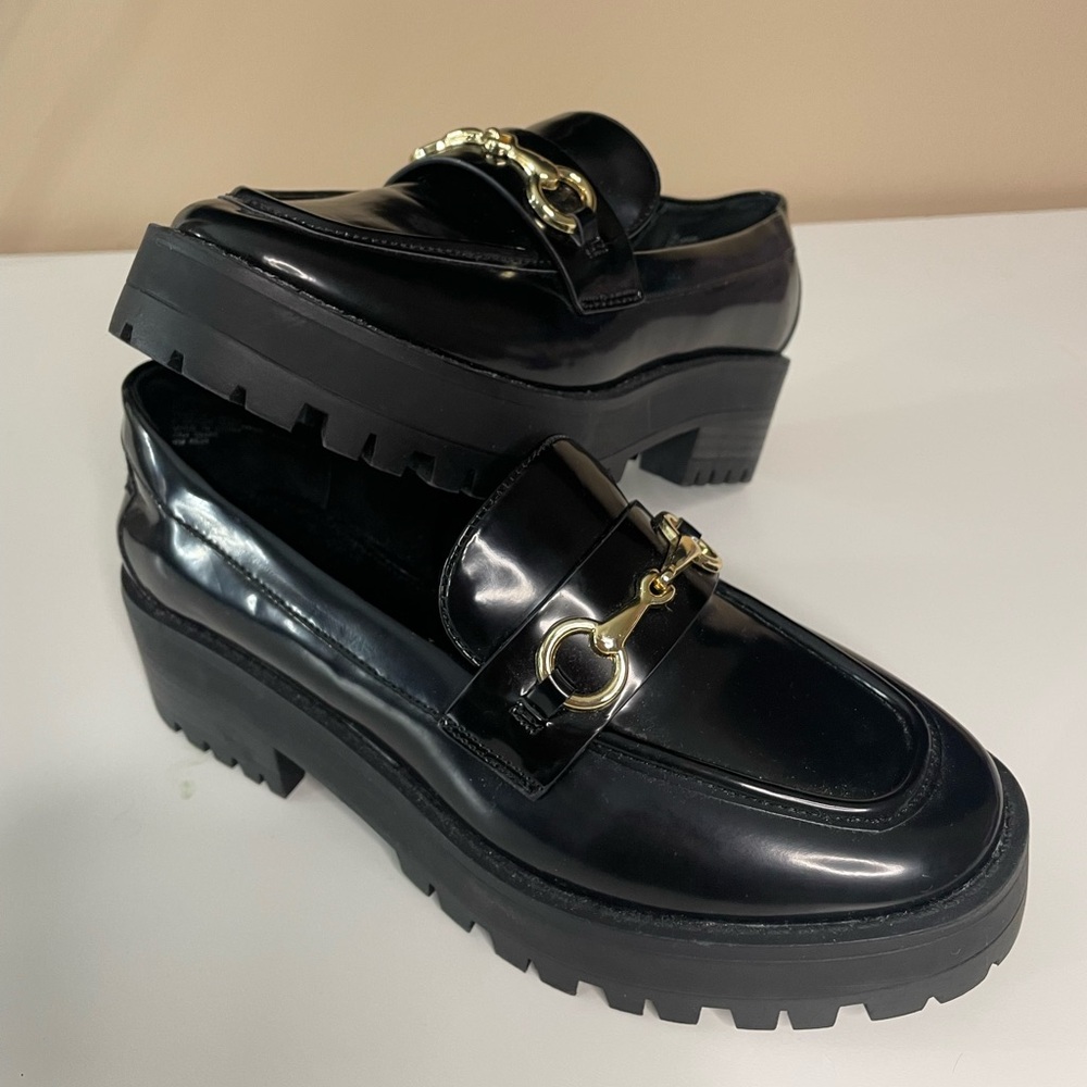 Brand New Black Loafers